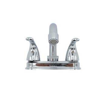 Llave Mezcladora para Lavabo 4” cierre 90° Rugo Maneral Géminis