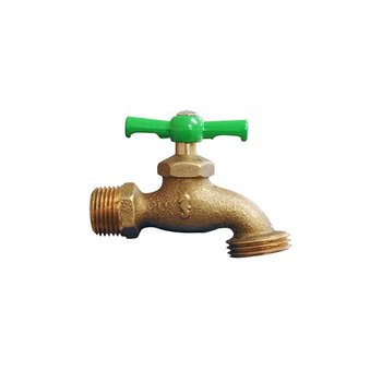 Llave Manguera Bronce Ecológica Rugo13 mm ½