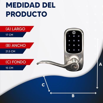 Cerradura Manija Real Living Yale Níquel