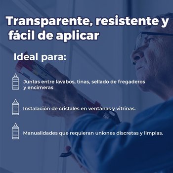 Sellador Transparente Presto Willy 280 mL