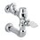 Fluxómetro Taza Flux Pedal Expuesto Spud 38 mm 3.5 l Descarga