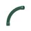 Curva PVC Verde Conduit ¾ pulg