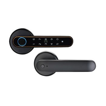 Cerradura Inteligente de Manija Tubular Dexter Negro M198