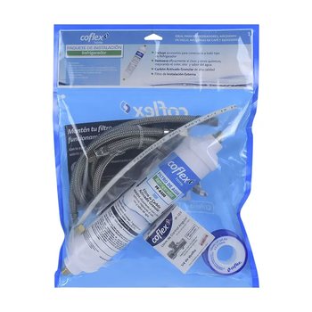 Kit de Instalación Refrigerador Flexible ¼ x ¼ 150 cm