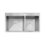Fregadero Kele Acero inoxidable 87X51X25 CM