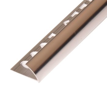 Uniperfil eurocanto 12 mm x 2.5 ml plata brillo