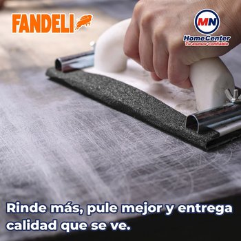 Lija esmeril fandelli para pulido y microacabado mediano