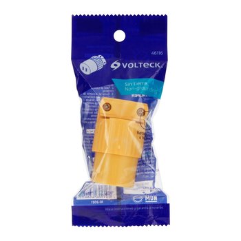 Contacto Industrial Plástico Volteck Sin Tierra