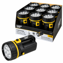 Linterna Plástica 13 Luces LED 110 Lúmenes