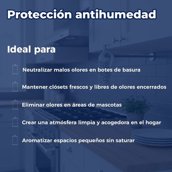 Clip Absorbente de Olores Clip Aire Carbón Activo Humydry