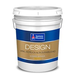 Pintura Vinil Acrílica Mate Design Blanco 19 L