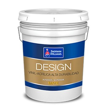 Pintura Vinil Acrílica Mate Design Blanco 19 L