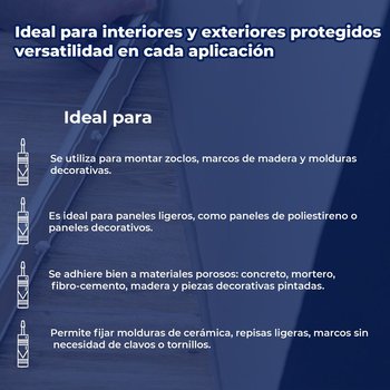 Adhesivo de Montaje SIKA Maxtack 300 ML