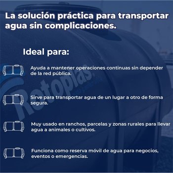 Tanque Nodriza Negro 2500 L Rotoplas Estándar