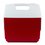 Hielera playmate Pal Igloo 7 QT 09 latas rojo y blanco