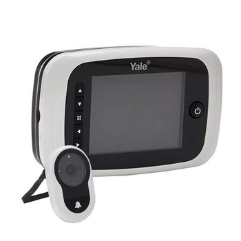 Mirilla Digital Níquel Satinado Yale Pantalla 3.2 pulg