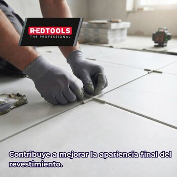 Separador Redtools 1MM Tipo Cruceta Bolsa de 200 Piezas