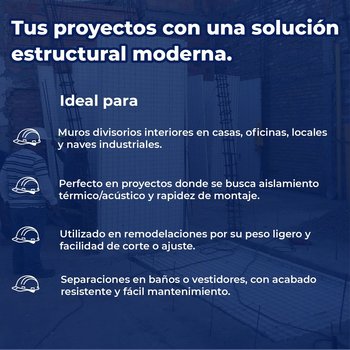 Panel W Estructural Poliestireno 2 pulg