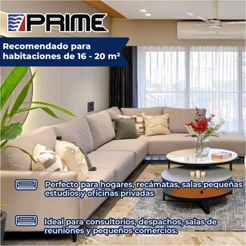 Minisplit Tradicional 1 Ton Solo Frio 220V PRIME