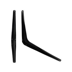 Ménsula Reforzada Handy Home Negra 10 x 12 pulg