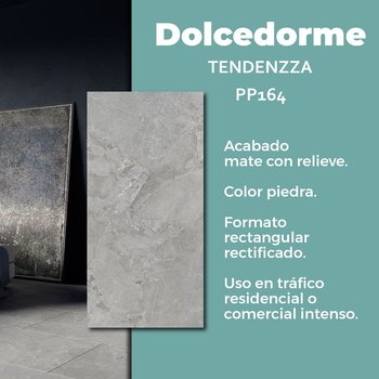 Piso Dolcedorme Grigio Tendenzza 60x120 cm Rectificado