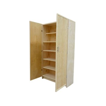 Alacena de Madera 60x30x180 cm Excel Mueble de Cocina Rústico
