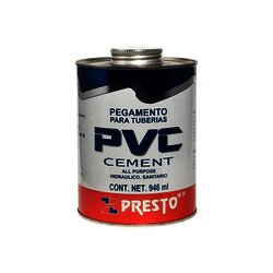 Pegamento PVC Presto 946 ml