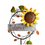 Estaca decorativa para jardín figura Girasol Welcome 1.06 M