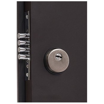 Puerta Der Serie 5 Alta Seguridad 95X213 MTS CHOCOLATE