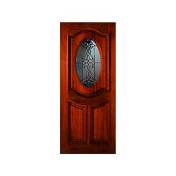 Puerta de Caoba Oval Baggio Gumont .91 x 2.13 mts