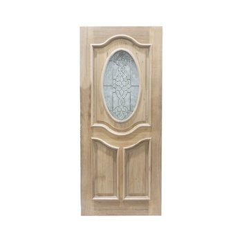 Puerta de Caoba Oval Baggio Gumont .91 x 2.13 mts