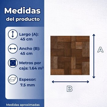 Piso San Remo Café Daltile 45x45 cm GSR1