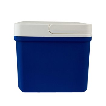 Hielera Cool 9 con asa Igloo 09 QT azul y blanco