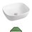 Lavabo sobreponer Ebro blanco Foncer