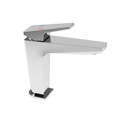 Monomando lavabo corto sin contra Spiga cromo Helvex