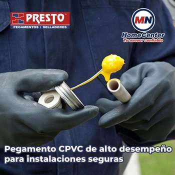 Pegamento Para CPVC Presto Yellow Gold 1/8 118 ml