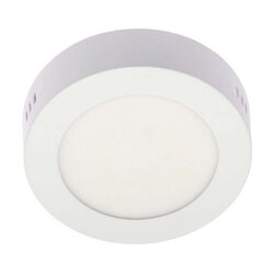 Luminario led sobreponer techo 5 pulgadas 6 watts drum blanco
