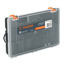 Organizador Truper 11 pulg con 15 Compartimentos