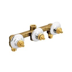 Ensamble Triple Ducha y Tina Helvex Empotrar E-40