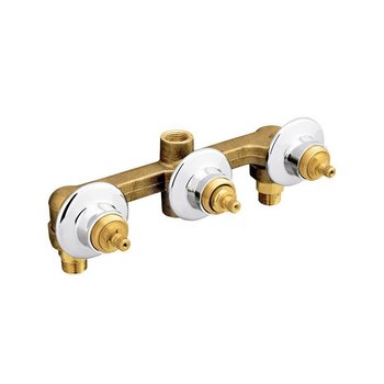 Ensamble Triple Ducha y Tina Helvex Empotrar E-40