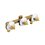 Ensamble Triple Ducha y Tina Helvex Empotrar E-40