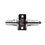 Cerradura Baño Manija Granito 30-42 mm Niquel Satinado