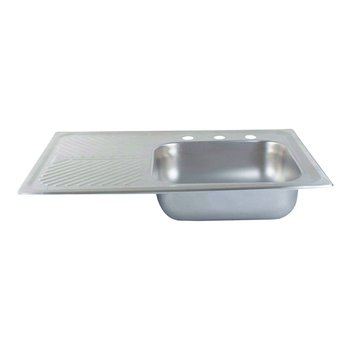 Fregadero M101 marca Eb Técnica 80 x 52 cm Acero Inoxidable