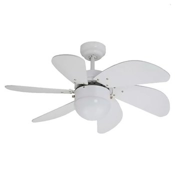 Ventilador De Techo Tramontana Blanco 30 Pulgadas Con Luz