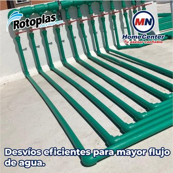 Codo Tuboplus 45 x 1½