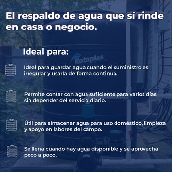 Tanque Para Agua Rotoplas Estándar 5000 L