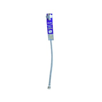 Manguera Lavabo Flexible Inox ½ x ½ pulg x 55 cm