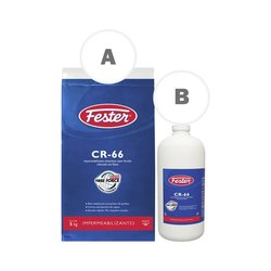 Impermeabilizante cementoso CR66 Gris 7 kgs