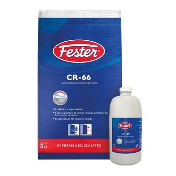 Impermeabilizante cementoso CR66 Gris 7 kgs
