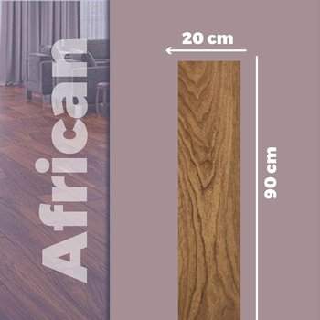 Piso African Walnut Café Daltile 20x90 cm